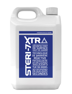 Désinfectant STERI-7 XTRA Concentré Equidés Nature - Bidon 5L