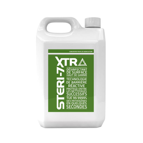 Désinfectant STERI-7 XTRA Concentré Agriculture Nature - Bidon 5L