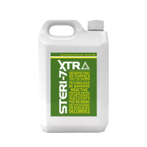 Désinfectant STERI-7 XTRA Concentré Agriculture Citron - Bidon 5L