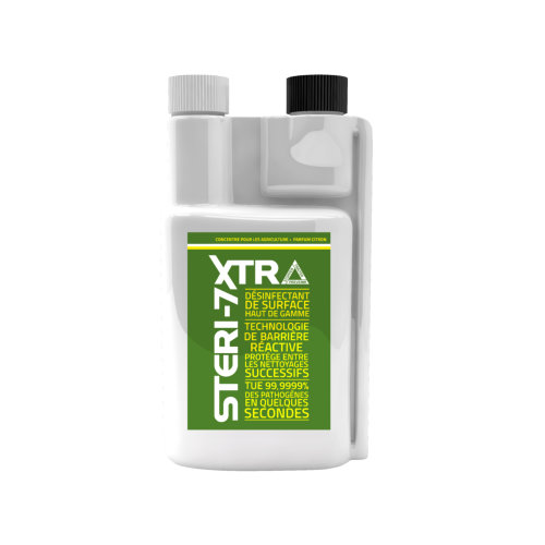 Désinfectant STERI-7 XTRA Concentré Agriculture Citron - Bidon 1L