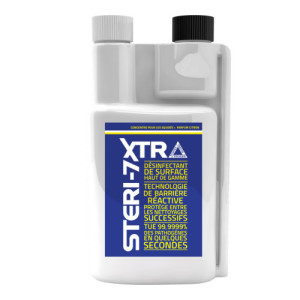 Désinfectant STERI-7 XTRA Concentré Equidés Citron - Bidon 1L