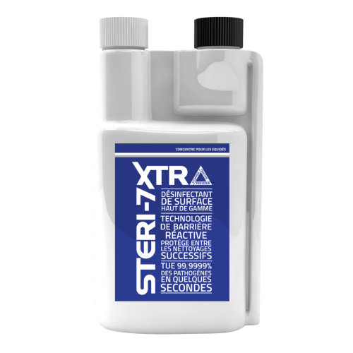 Désinfectant STERI-7 XTRA Concentré Equidés Nature - Bidon 1L