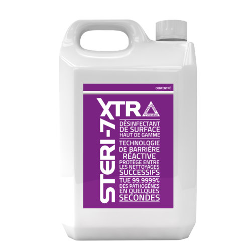 Désinfectant STERI-7 XTRA Concentré, Nature - Bidon 5L